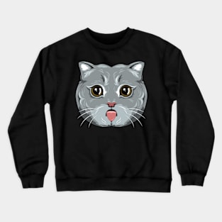 Cute Cat Crewneck Sweatshirt